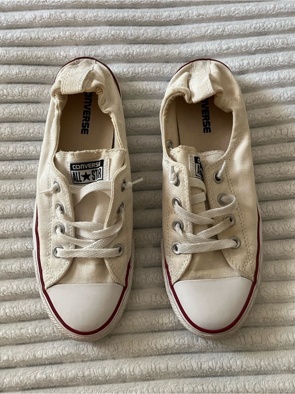 Ivory Converse Sneakers